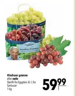 Citti Vindruer grønne eller røde tilbud