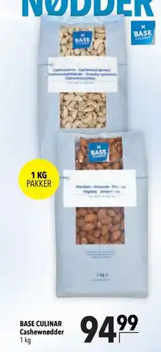 Citti BASE CULINAR Cashewnødder tilbud