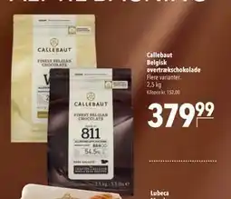 Citti Callebaut Belgisk overtrækschokolade tilbud
