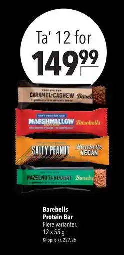 Citti Barebells Protein Bar tilbud