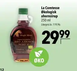 Citti La Comtesse Økologisk ahornsirup tilbud