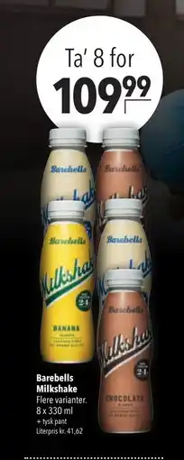 Citti Barebells Milkshake tilbud