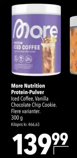 Citti More Nutrition Protein-Pulver tilbud