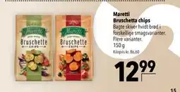 Citti Maretti Bruschetta chips tilbud
