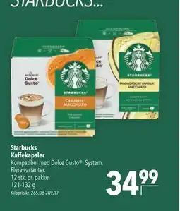 Citti Starbucks Kaffekapsler tilbud