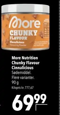 Citti More Nutrition Chunky Flavour Cinnalicious tilbud
