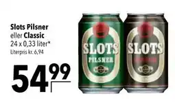 Citti Slots Pilsner eller Classic tilbud