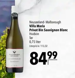 Citti Villa Maria Privat Bin Sauvignon Blanc tilbud