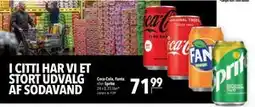 Citti Coca-Cola, Fanta eller Sprite tilbud