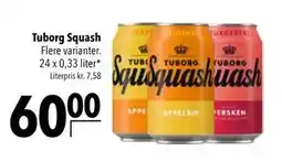 Citti Tuborg Squash tilbud