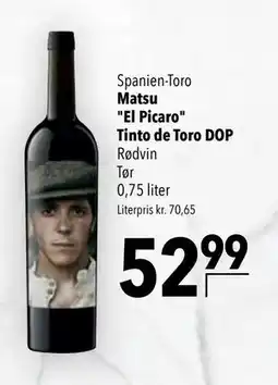 Citti Matsu El Picaro Tinto de Toro DOP tilbud