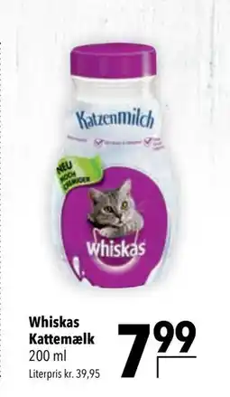 Citti Whiskas Kattemælk tilbud