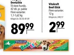 Citti Vitakraft Beef-Stick tilbud