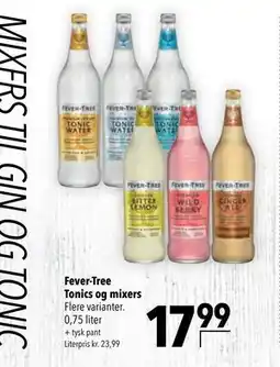 Citti Fever-Tree Tonics og mixers tilbud