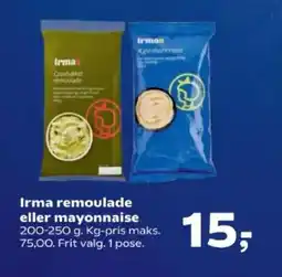 SuperBrugsen Irma remoulade eller mayonnaise tilbud