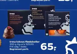 SuperBrugsen Irma luksus flødeboller tilbud