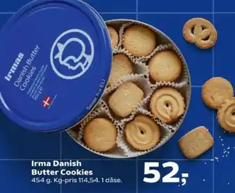 SuperBrugsen Irma Danish Butter Cookies tilbud