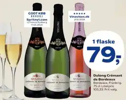 SuperBrugsen Dulong Crémant de Bordeaux tilbud