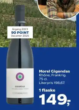 SuperBrugsen Morel Gigondas tilbud