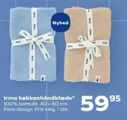 SuperBrugsen Irma køkkenhåndklæde tilbud