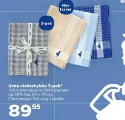 SuperBrugsen Irma viskestykke 3-pak tilbud