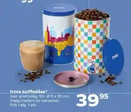 SuperBrugsen Irma kaffedåse tilbud