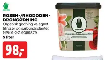 jem & fix Rosen-/Rhododendron-gødning tilbud