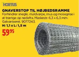 jem & fix Gavestop til højbedsramme tilbud