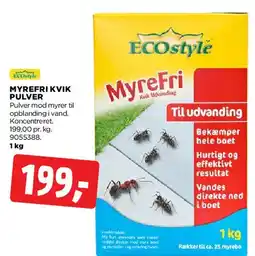jem & fix MyreFri (pulver til udvanding) 1 kg tilbud