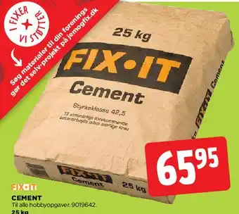 jem & fix FIX-IT Cement tilbud