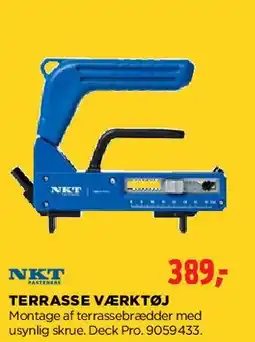 jem & fix Terrasse værktøj (hæfte-/stikpistol) tilbud