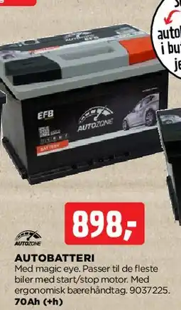jem & fix Autobatteri (mid-venstre) tilbud