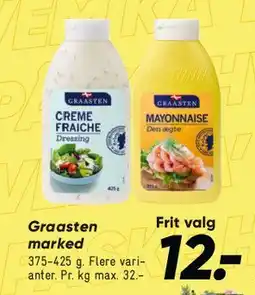 Bilka Graasten marked - Creme Fraiche / Mayonnaise tilbud