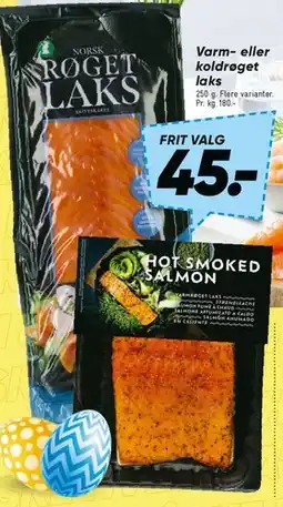 Bilka Røget laks (varm- eller koldrøget) tilbud