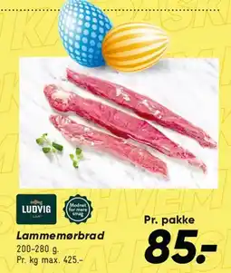 Bilka Lammebræd / lammekød (pakke) tilbud