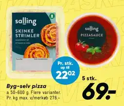 Bilka Byg-selv pizza (5 stk.) tilbud