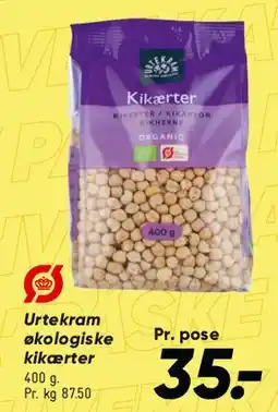 Bilka Økologiske kikærter tilbud