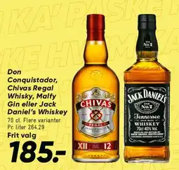 Bilka Don/Chivas/Jack Daniel's udvalg tilbud