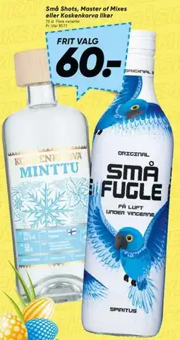 Bilka Små Shots / Koskenkorva likør tilbud