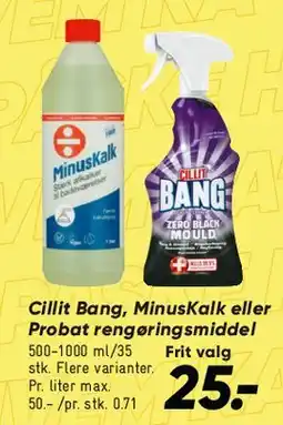 Bilka Cillit Bang, MinusKalk eller Probat tilbud