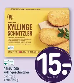 REMA 1000 REMA1000 Kyllingeschnitzler tilbud