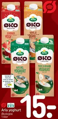 REMA 1000 Arla ØKO yoghurt tilbud