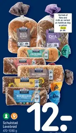 REMA 1000 Schulstad Levbrød tilbud