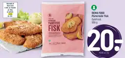 REMA 1000 Panerede fisk tilbud