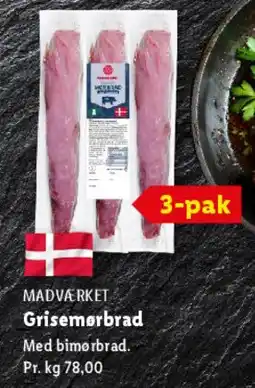 Lidl Grisemørbrad (3-pak) tilbud