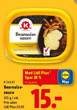Lidl Bearnaise sauce tilbud