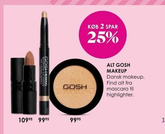 Matas Alt gosh makeup tilbud