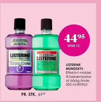Listerine mundskyl