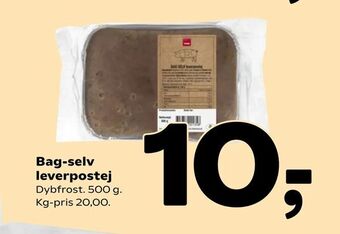 Coop 365 Bag-selv leverpostej tilbud