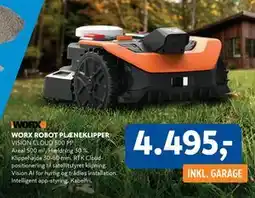 Davidsen WORX ROBOT PLÆNEKLIPPER tilbud